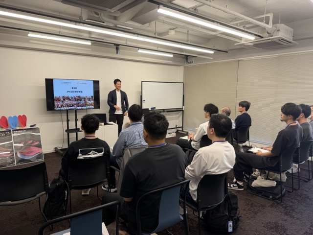 JPA認定院研修会の講義風景